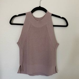 Aritzia Wilfred Knit Halter Top